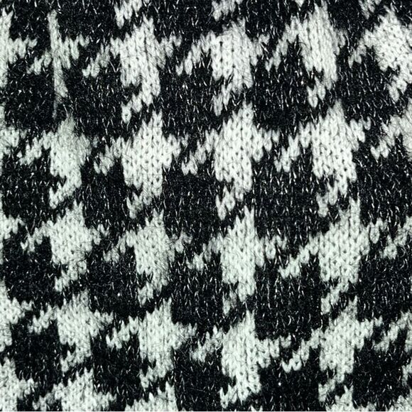 Ashley Stewart Metallic Houndstooth Infinity Scarf - Picture 7 of 9